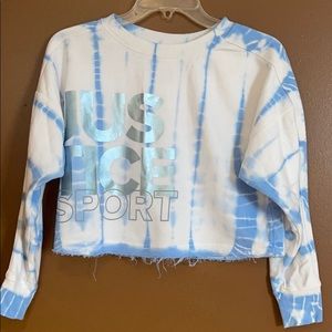 Cropped sweatshirt